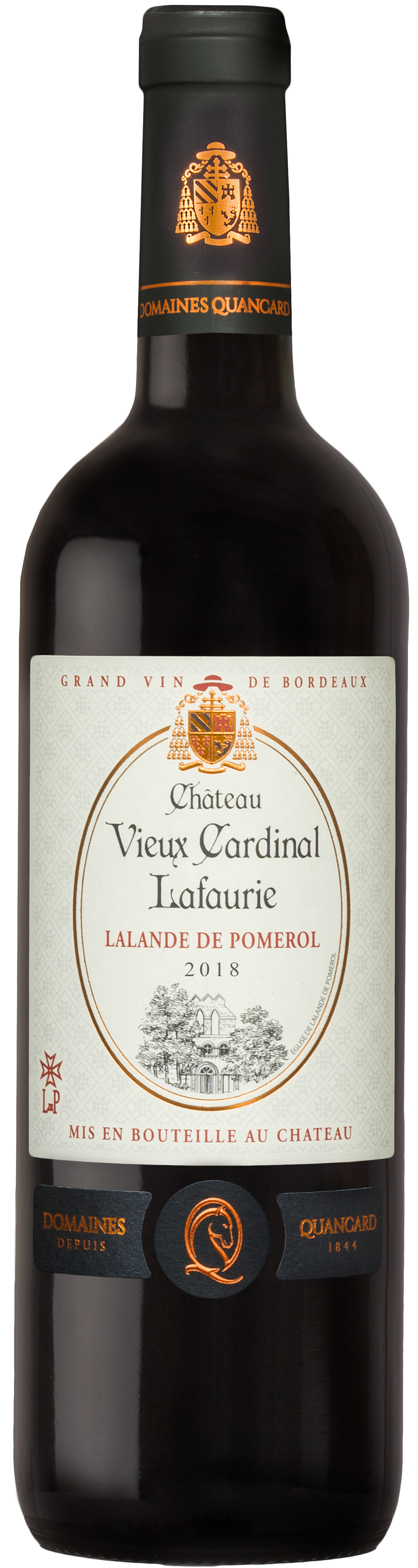 Château Vieux Cardinal Lafaurie Lalande de Pomerol Cheval Quancard
